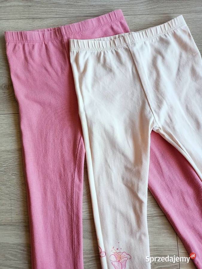 Legginsy getry dziewczęce 2pak 98 Spodnie Płock sprzedam