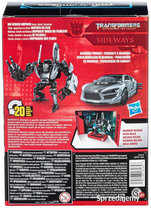 Figurka Transformers Sideways Deluxe Class CE  Mogilany