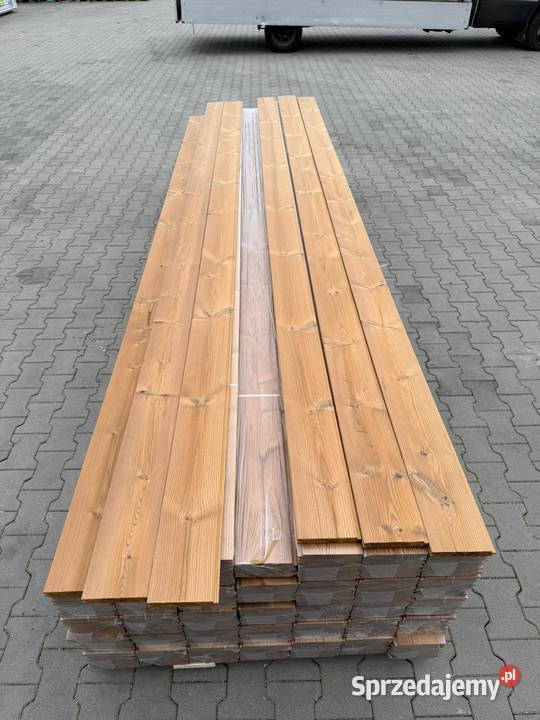 Deska elewacyjna drewniana thermo sosna KL Natur Prusice