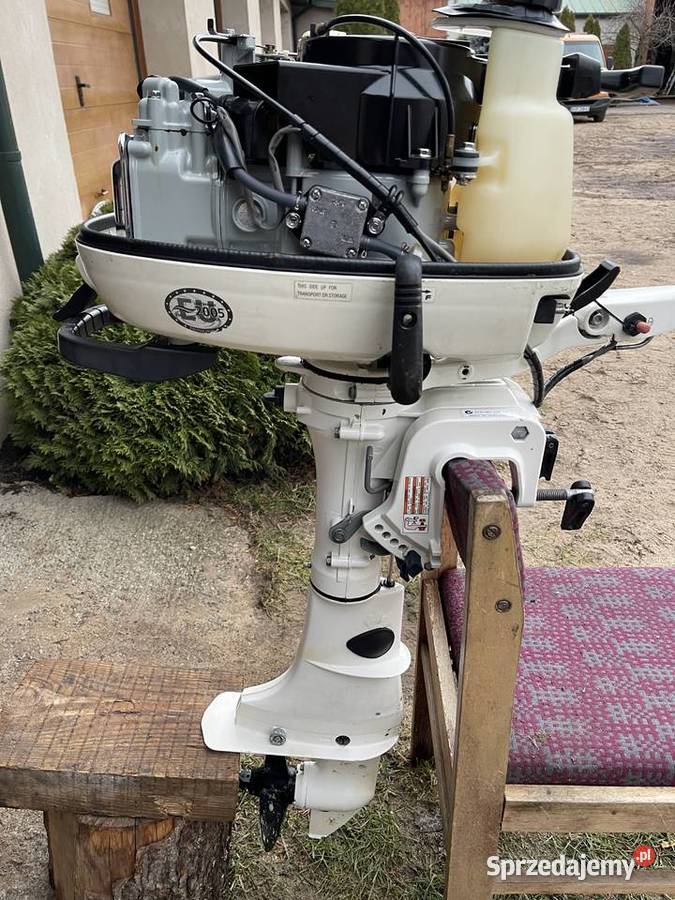 Silnik zaburtowy Johnson 5 4 sów 2006r Grajewo