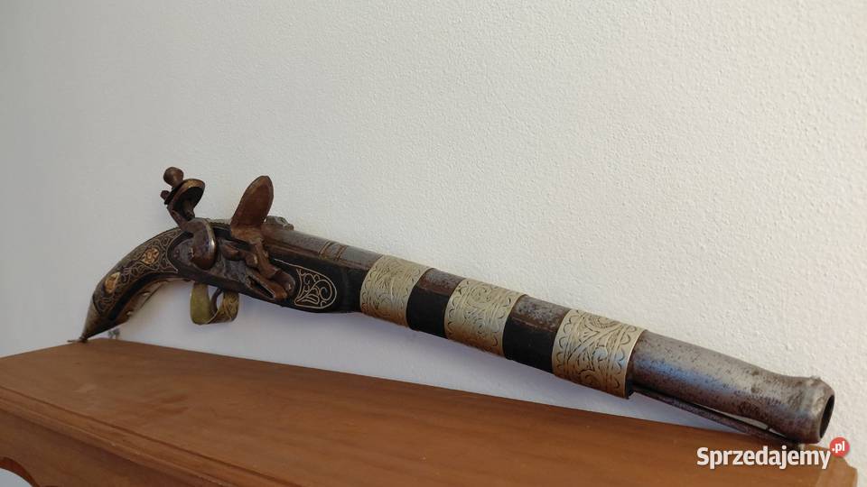 Piostolet Skałkowy Połnocna afryka Militaria małopolskie