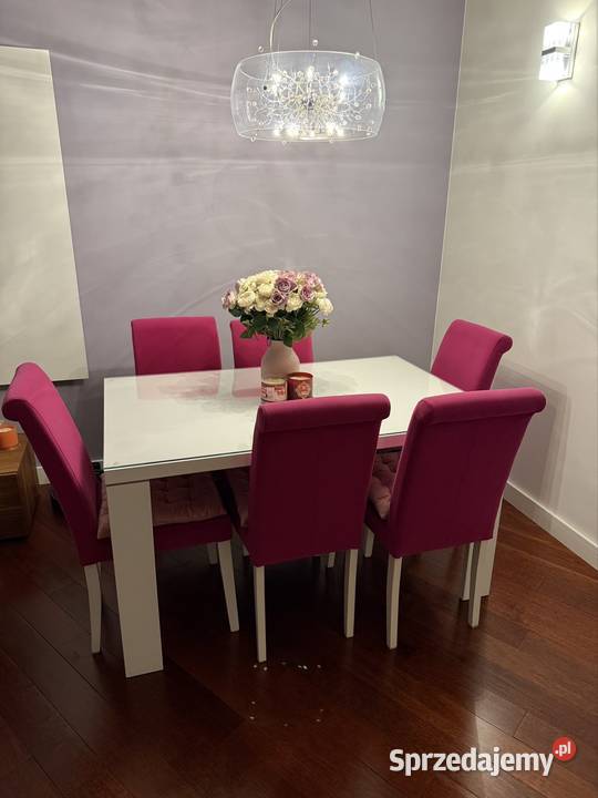 Stół do jadalni z krzesłami mazowieckie Warszawa sprzedam