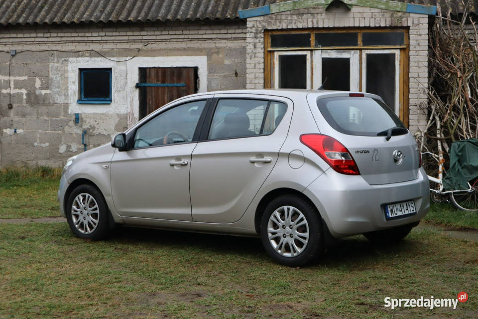 Hyundai i20 2010r 12 Benzyna Tanio Możliwa Zarejestrowany w Polsce mazowieckie