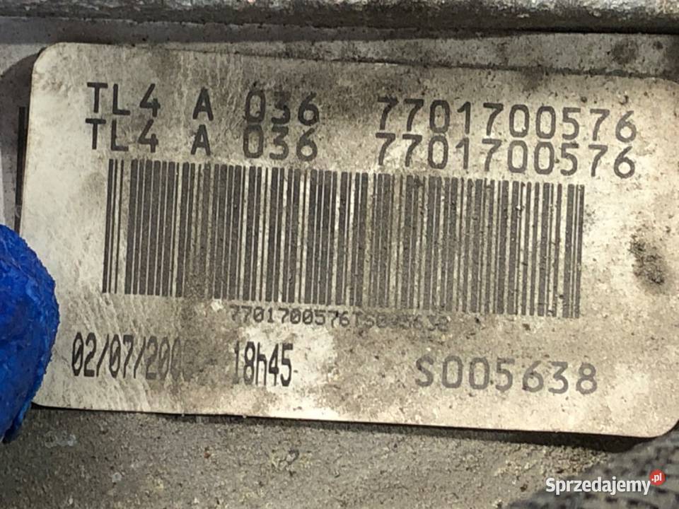 SKRZYNIA BIEGÓW RENAULT SCENIC III LT4A036 14