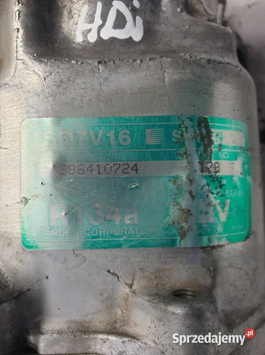 SPRĘŻARKA KLIMATYZACJI Peugeot Boxer II 30 HDI Rudka