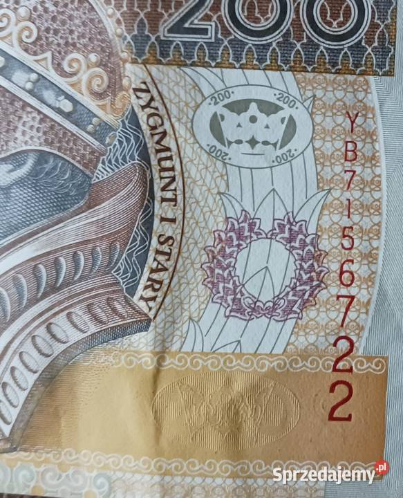 200 Zygmunt I Starypierwszy emisji 1994 r seria Konin