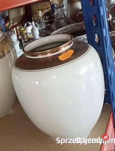 Wazon Edelstein z porcelany w kolorze ecru Ze Gdańsk