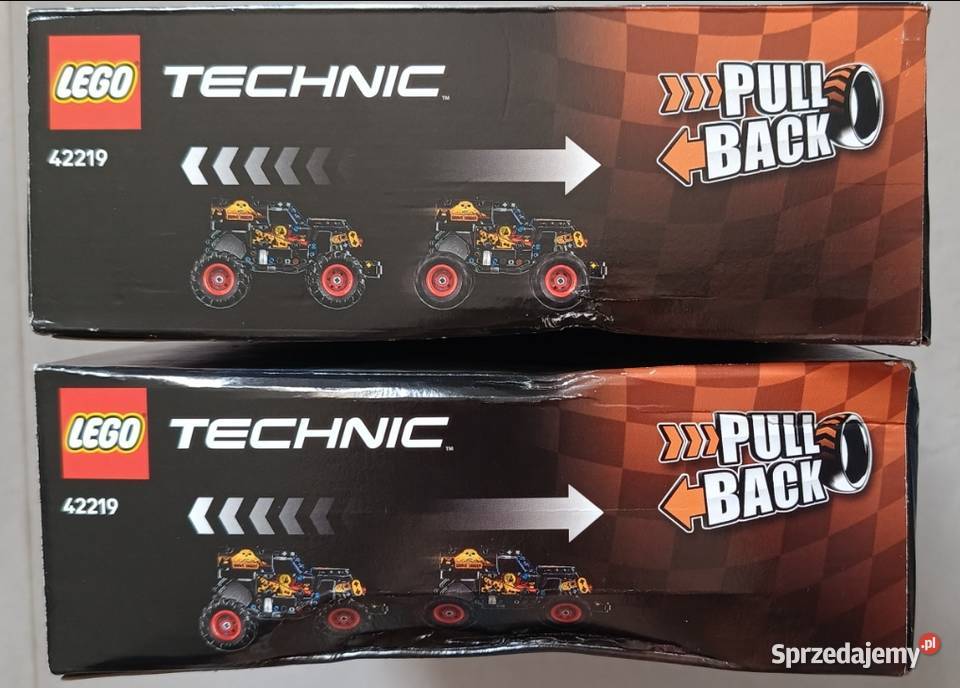 LEGO TECHNIC Monster Jam Grave Digger ogień i