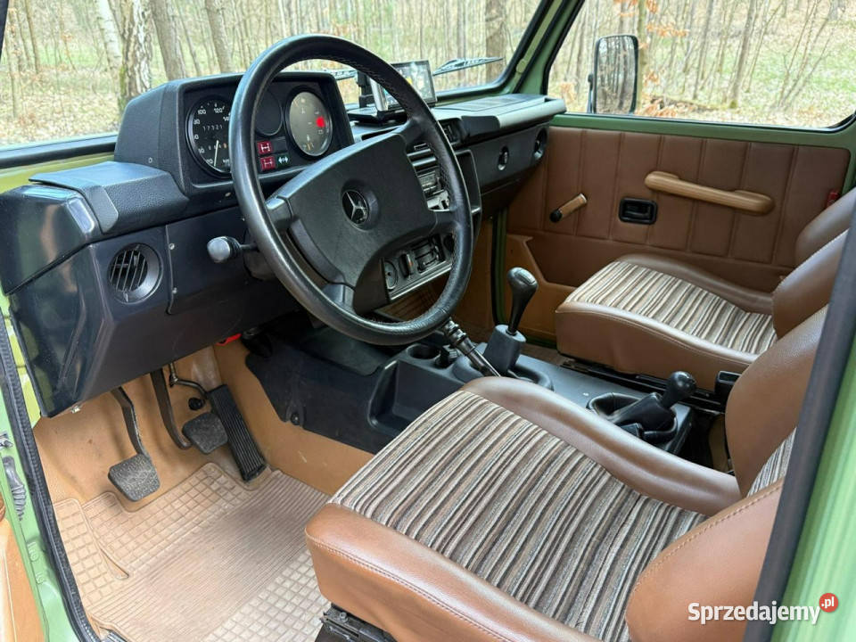 Mercedes G 300 TD Wersja 9 os ODBUDOWIE Stan zielony Widełki