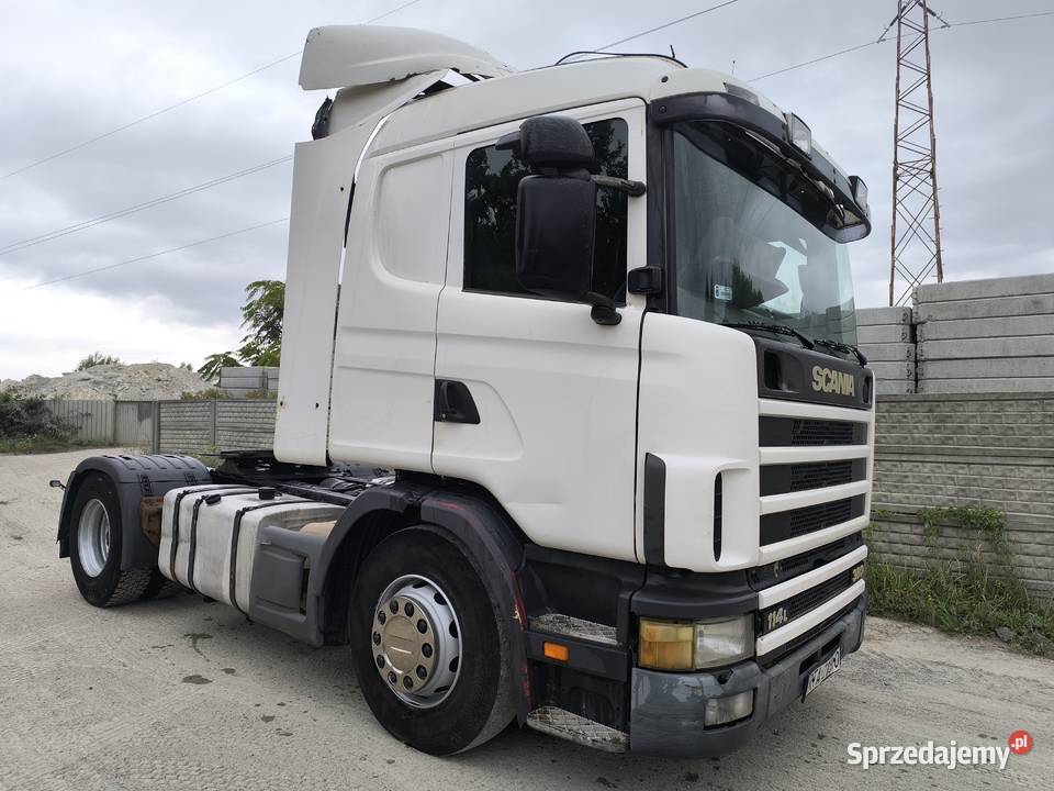 Scania 114 L 380 hydraulika 2000 opony 70 Ciągniki siodłowe Tarnobrzeg