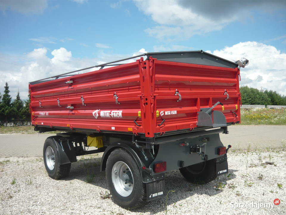 Przyczepa rolnicza MetalFach T7112 paletowa Metal-Fach Środa Śląska