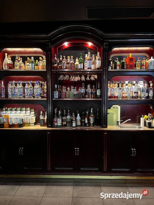 Bar drewniany solidna zabudowa barowa OKAZJA pomorskie Słupsk