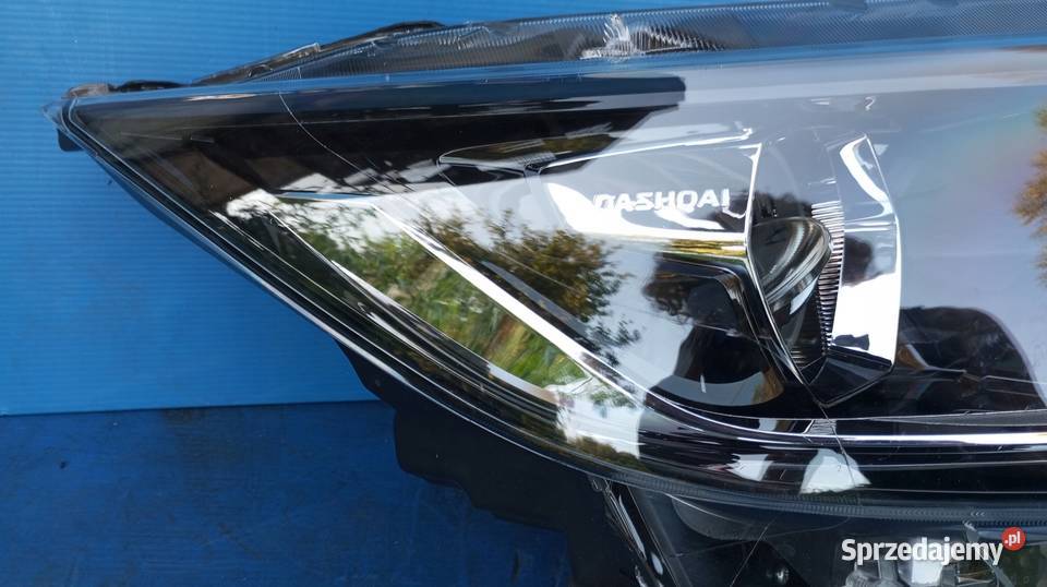 LAMPA PRAWY PRZÓD REFLEKTOR EU LED NISSAN Lampy przednie Nowy Tomyśl