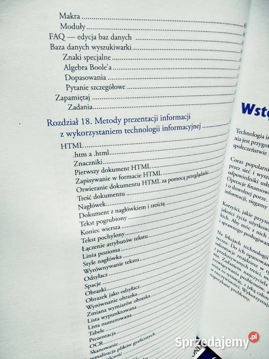 Technologia informacyjna Antykwariat Warszawa