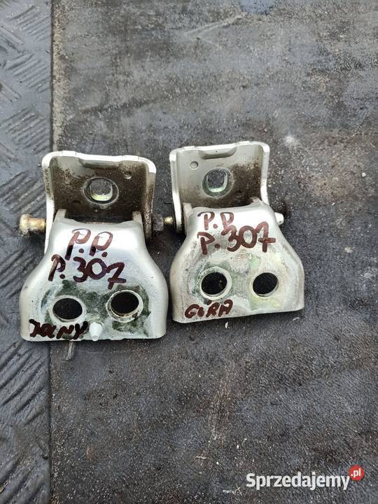 Zawiasy drzwi przód tył peugeot 307 SW kolor osobowe Szczecin