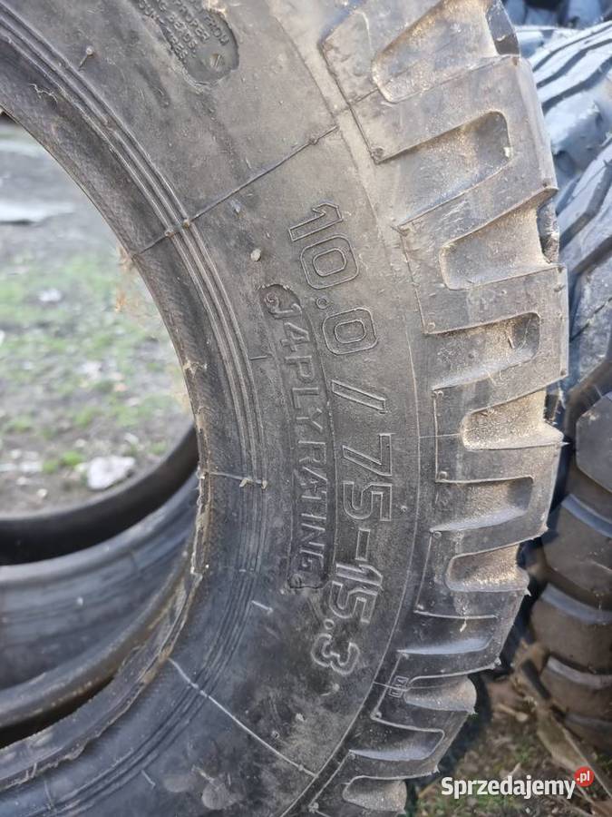 Opony rolnicze do przyczepy kombajnu wózka 100 Goczałków