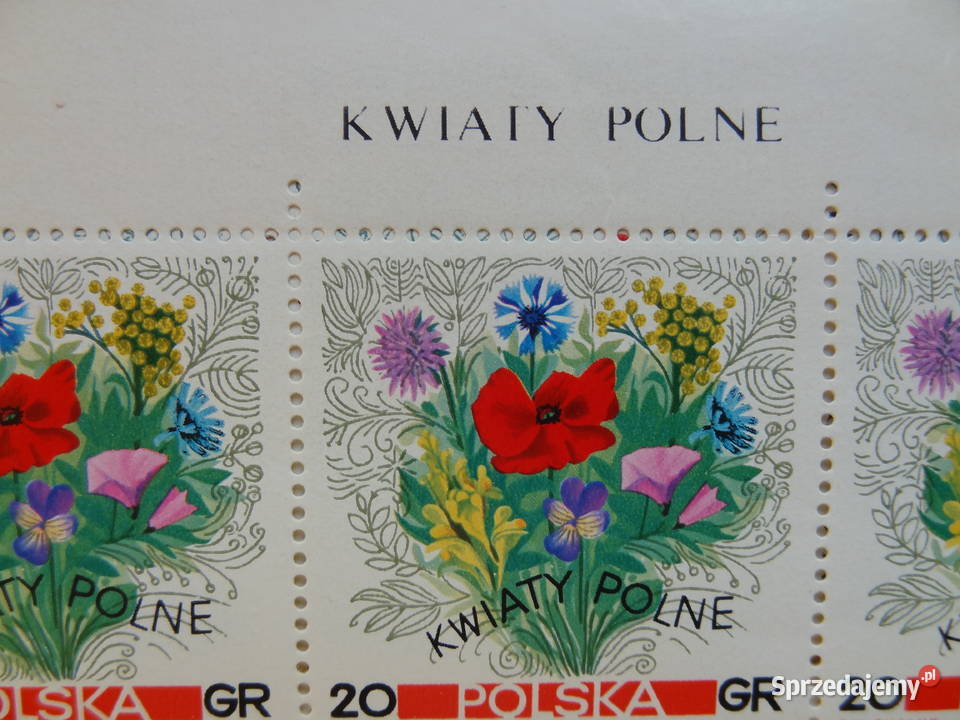 Znaczki pocztowe Polska Fi 16341642 Ark podkarpackie Jarosław sprzedam