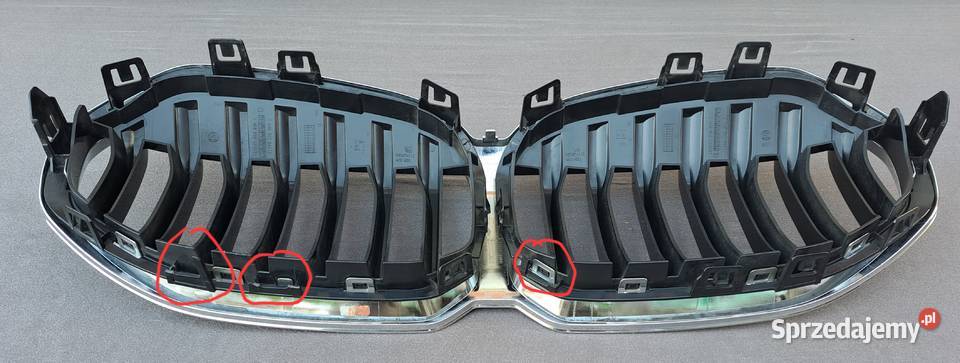 Grill atrapa zderzaka przód Luxury Chrom BMW Mielęcin