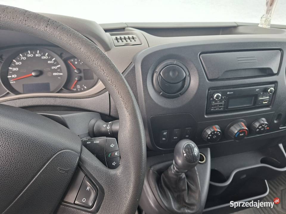 Renault Master III Euro 6 kontener 201617 tył wielofunkcyjna kierownica Kontenery Wadowice