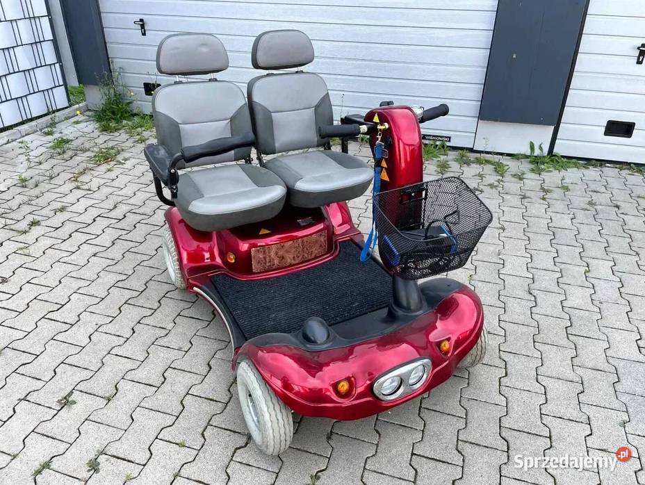 Skuter wózek elektryczny dwumiejscowy 2 osobowy kujawsko-pomorskie Bydgoszcz sprzedam