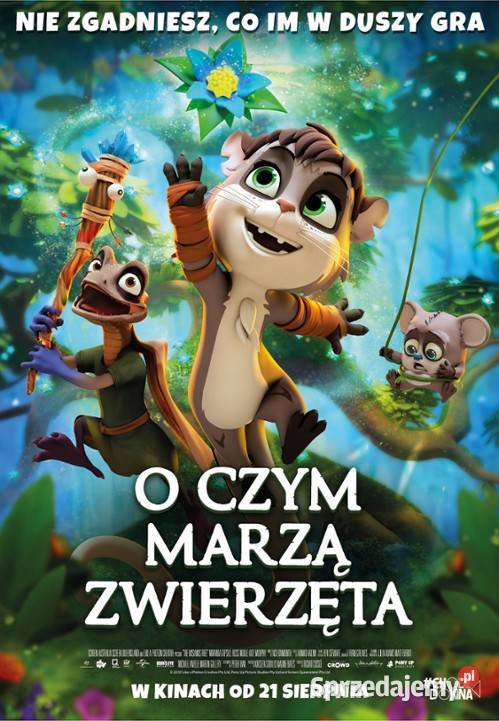 O czym marzą zwierzęta Plakat filmowy lubelskie