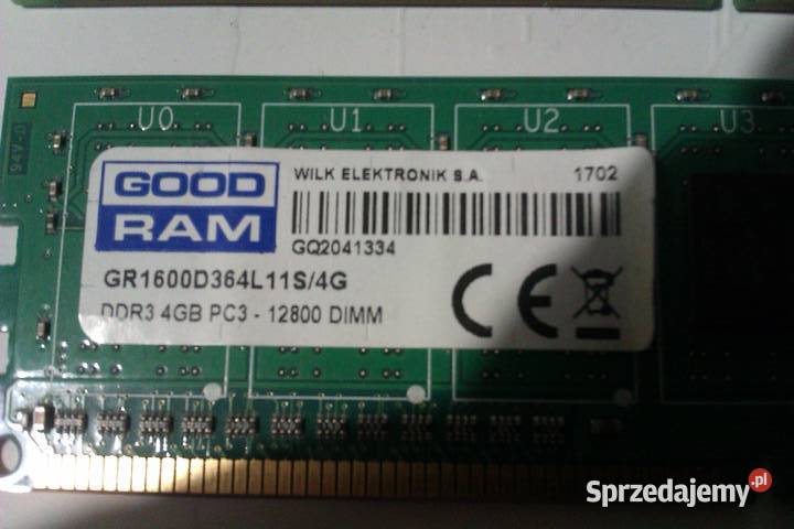 Goodram DDR3 1600MHz CL11 4GB x 2