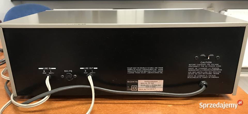 Magnetofon Sony TCU2 Opole sprzedam