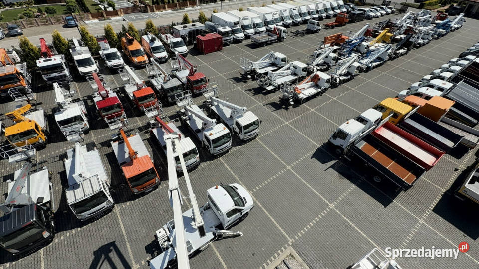 Mercedes Sprinter UNIKAT STAN 7 Zwyżka GSR E219 Widełki