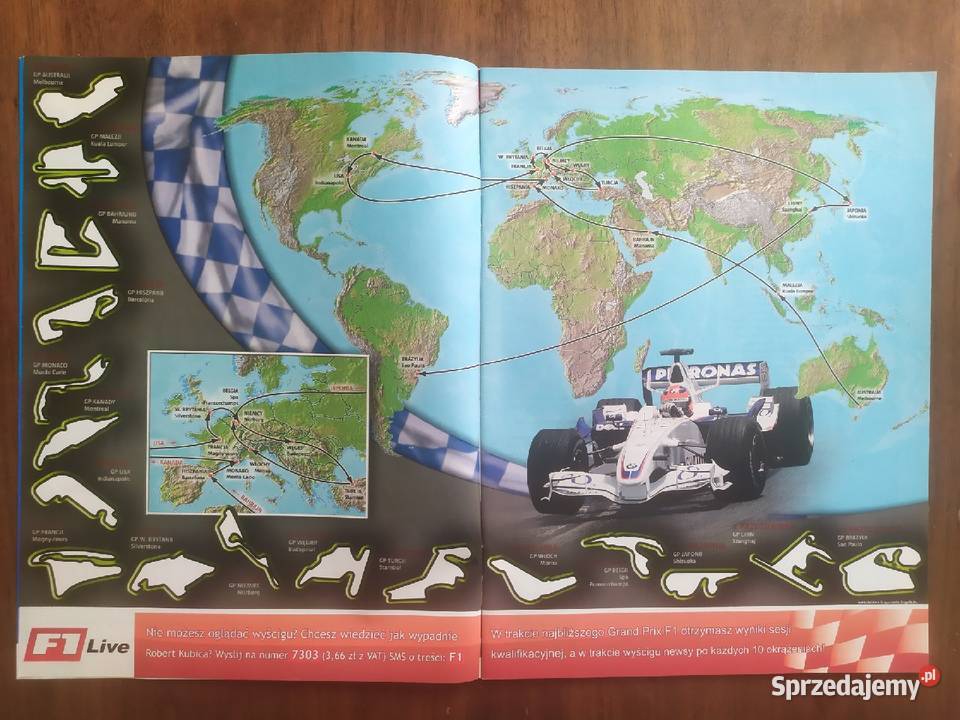 Skarb kibica formuła 1 sezon 2007 Czasopisma
