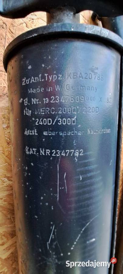 Tłumik końcowy Mercedes W123 benzyna diesel osobowe Części samochodowe Luzino sprzedam