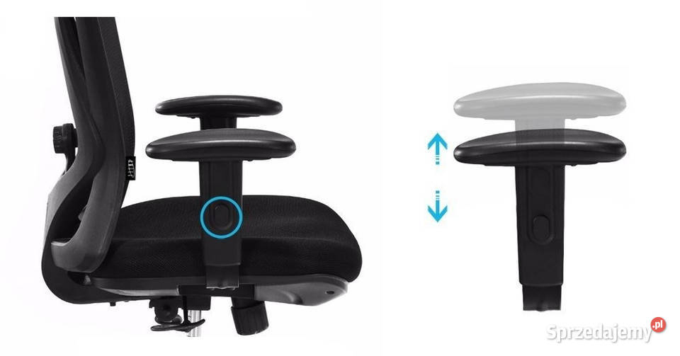 Fotel ergonomiczny ANGEL biurowy obrotowy eurOpa podkarpackie