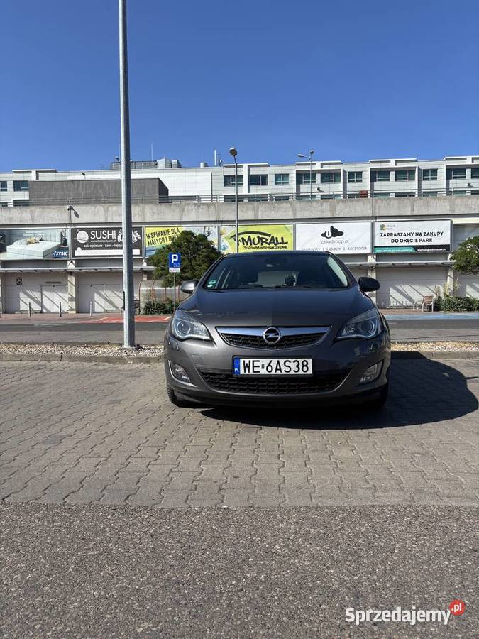 OPEL ASTRA J 16 TURBO 180 20092010r Warszawa sprzedam