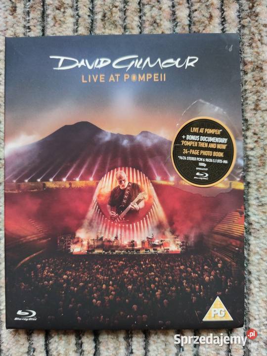DAVID GILMOUR Live at Pompeii Płyty i kasety Białystok