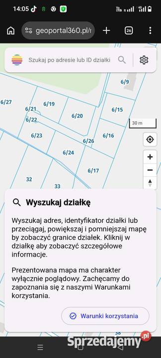 Działka budowlana 940m gmina Aleksandrów Łódzki Zgierz