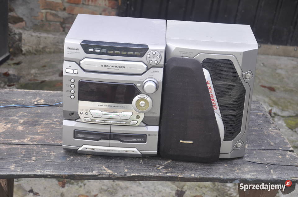 Panasonic SAAK47 Wieża Najwyższy Model Technics Elektronika Rzeszów