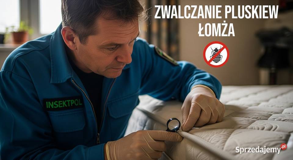 Zwalczanie pluskiew Łomża Odpluskwianie Dezynfekcja i sterylizacja