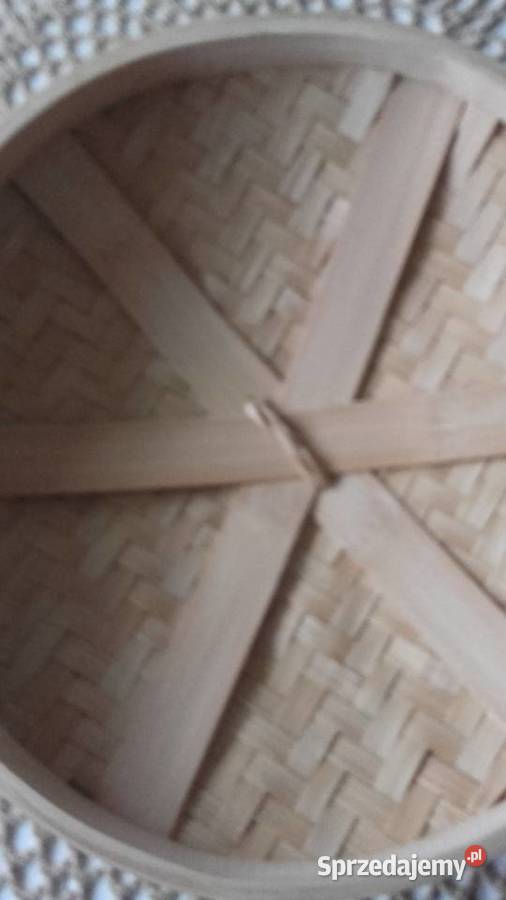 NACZYNIE BAMBUSOWE DO GOTOWANIA NA PARZE Akcesoria kuchenne Rogoźno