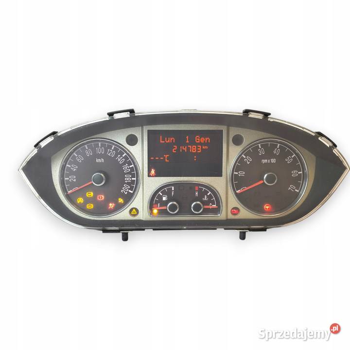 LICZNIK ZEGARY Lancia Musa 14 8V 16V Benzyna 211 osobowe lubelskie