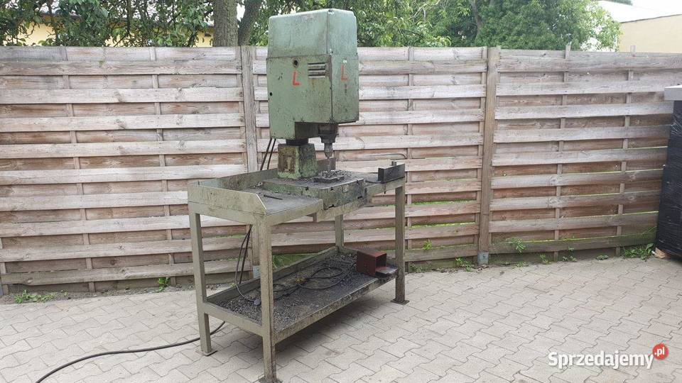 NITOWNICA Niciarka Radialna Hydrauliczna VEB Opalenica