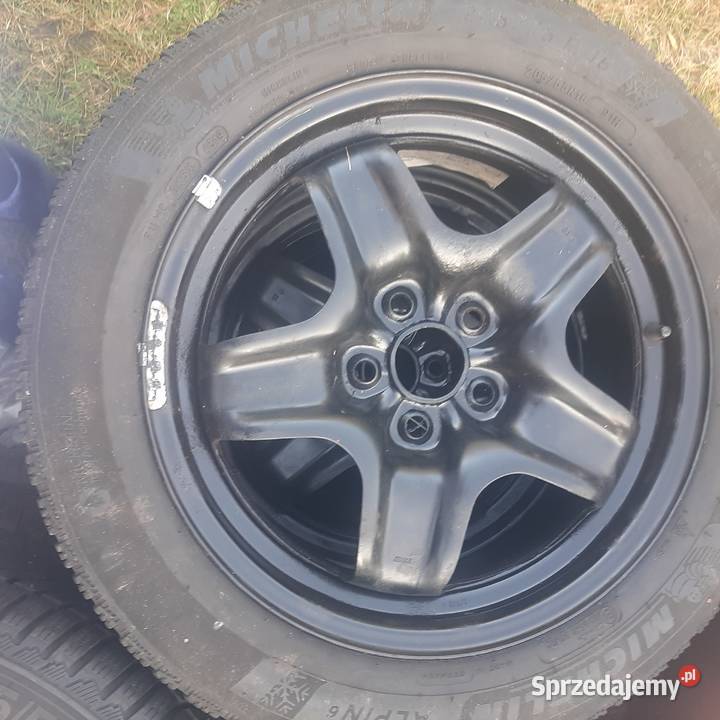 Koła Opel felgi strukturalne 5x105 z zimowymi Bydgoszcz sprzedam