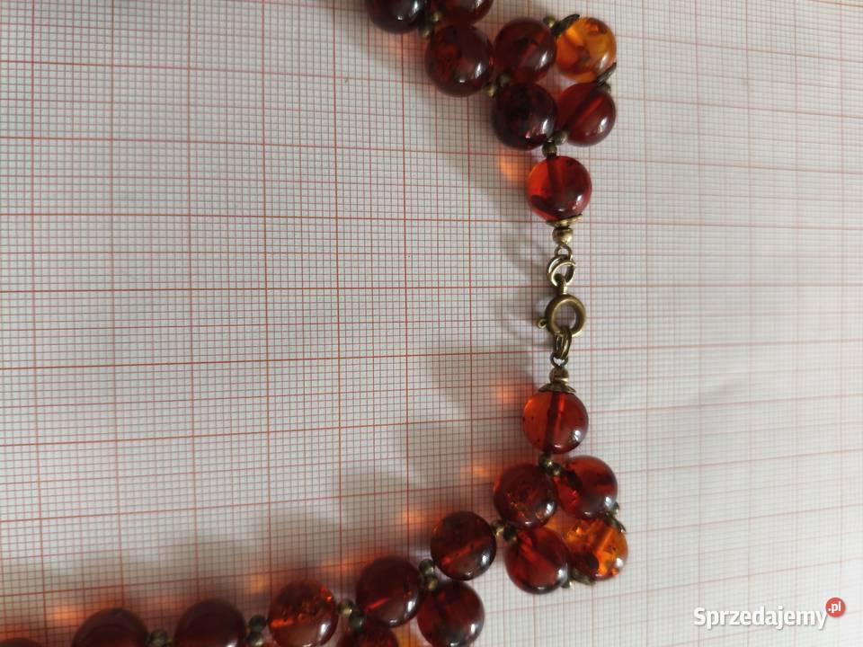 Kolia bursztyn kulki Białystok