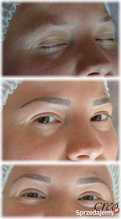 Makijaż permanentny Rzeszów brwi piórkowe