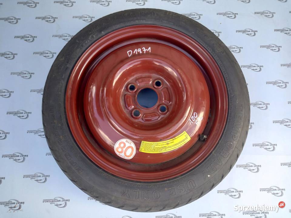 HONDA CIVIC VII koło dojazdowe 1257015 95M 4x100