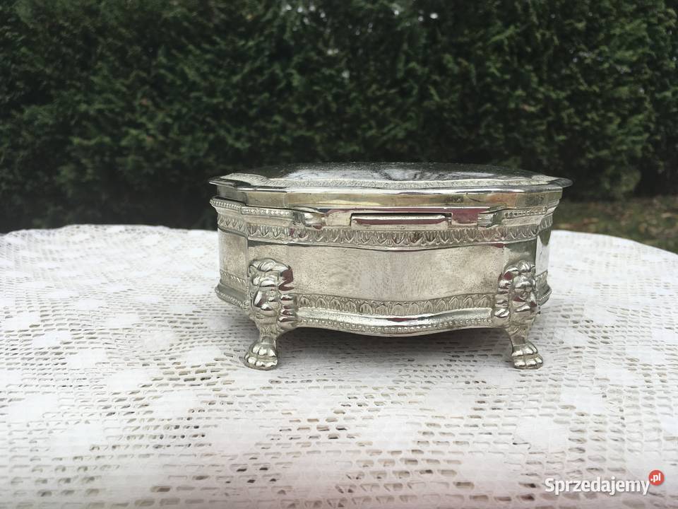 Szkatułka na biżuterę vintage Anglia Kraków