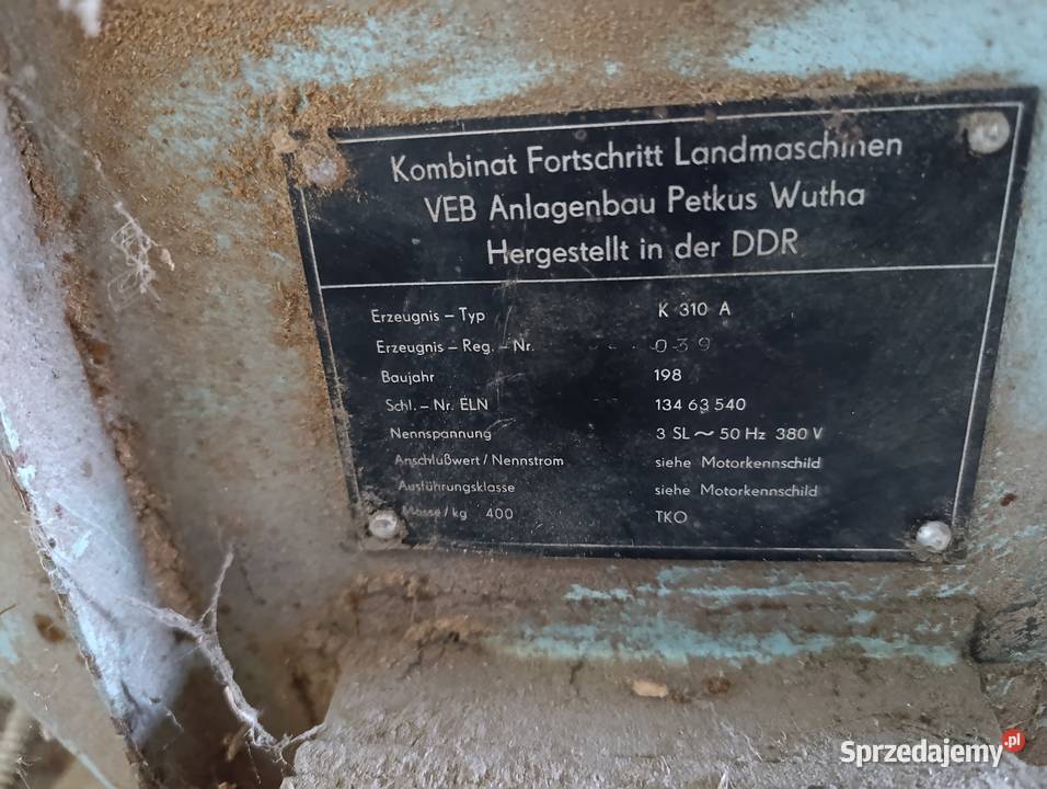 Bukownik kornelówka bukownik fortschritt petkus Szadek sprzedam