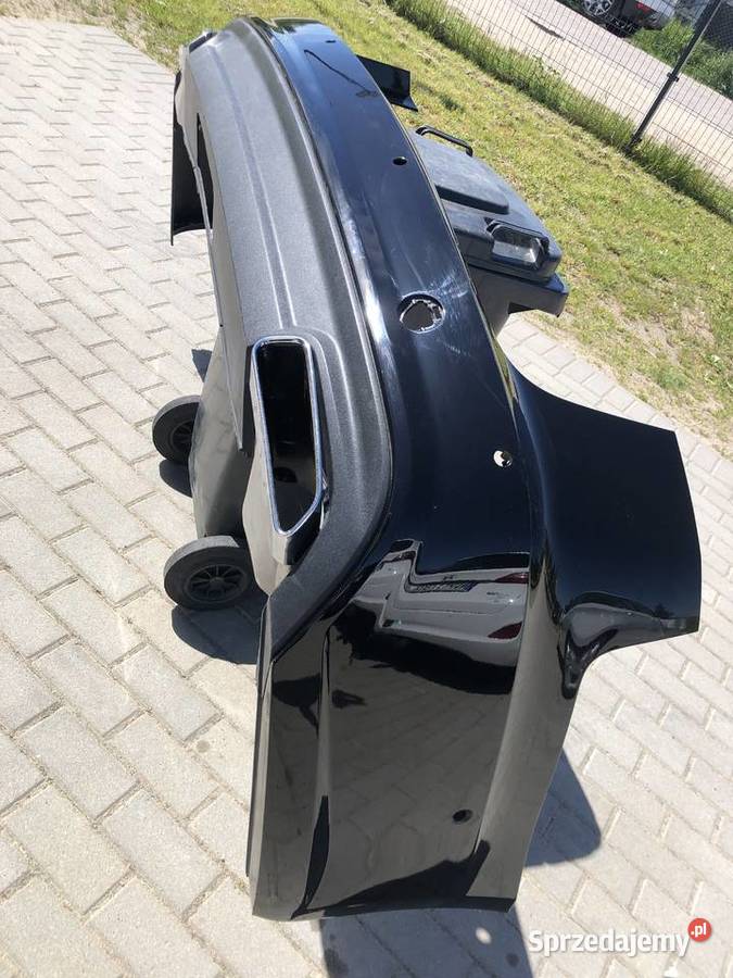 Zderzak Audi A6 C7Lift tył kompletny wydechy Lębork