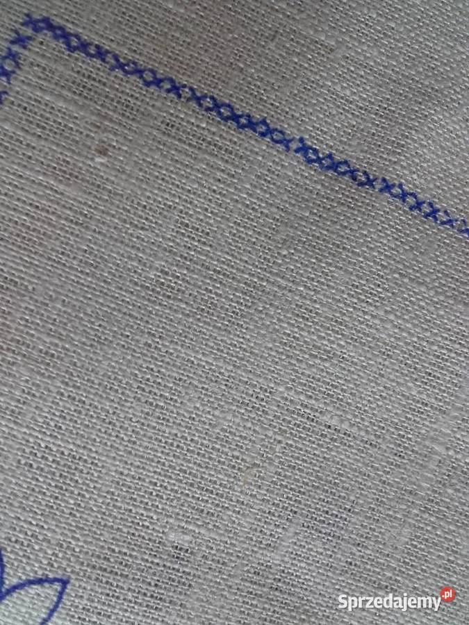 Serwetki vintage len mazowieckie sprzedam