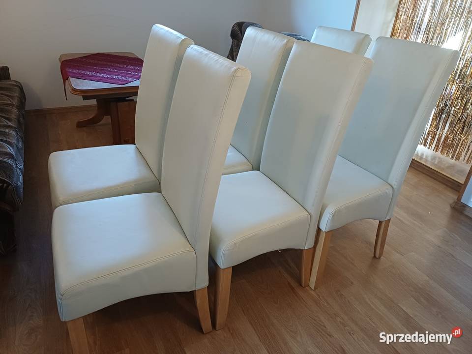 Krzesła 6x 48cm Rząska