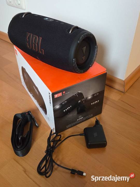 Głośnik mobilny JBL Xtreme 3 czarny nowy Zielona Góra