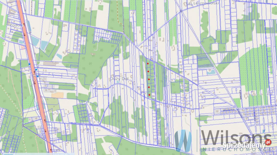 Grunt Duży Dół 1100m